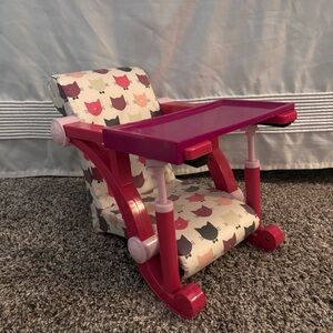 Our Generation Lets Hang Clip On Doll Chair for 18” Dolls